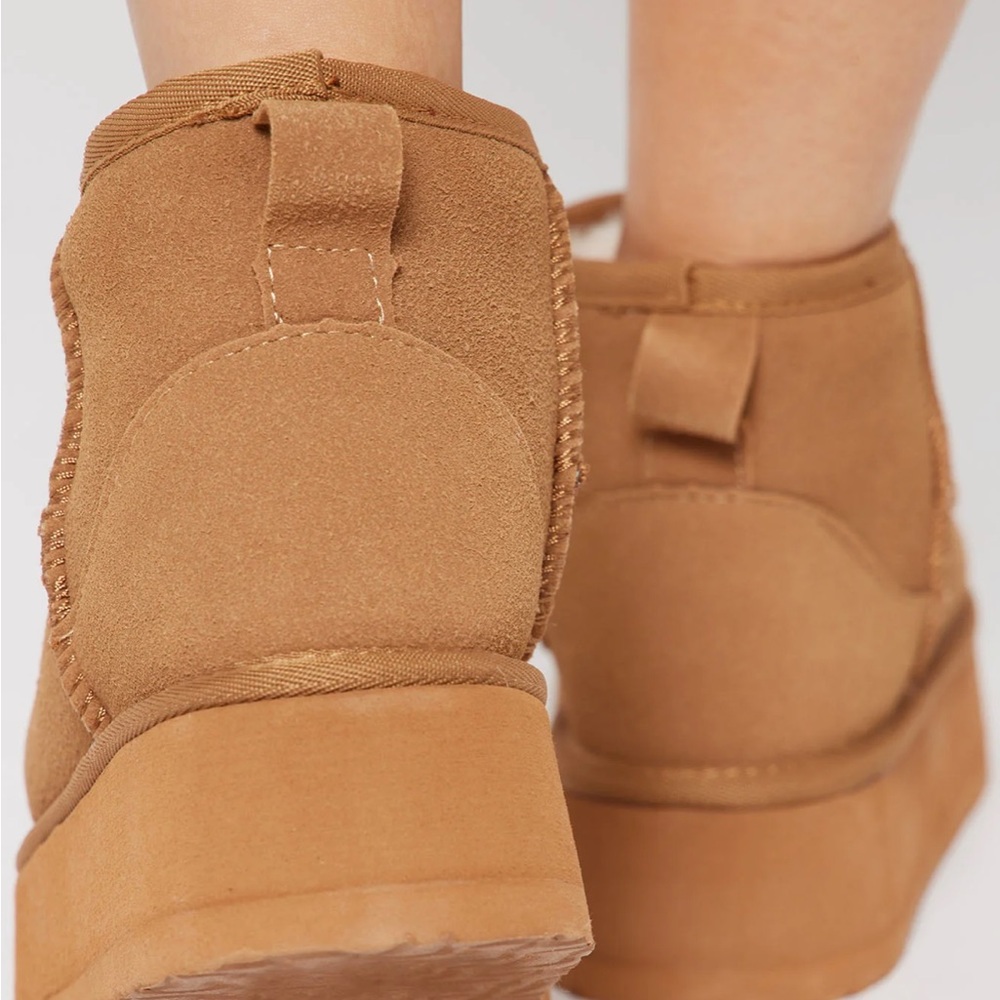 NWOT platform booties - Picture 3 of 8